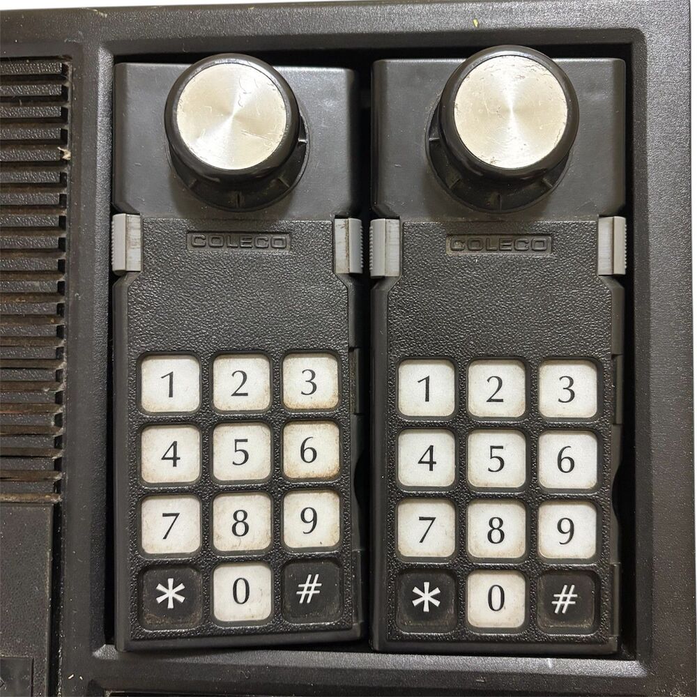 ColecoVision System Console W/ Two Controllers Tested & Working - Picture 8 of 16